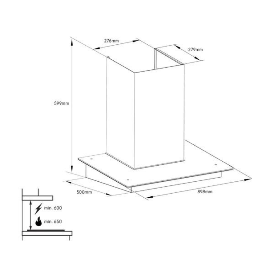 Electrolux ECC9681G 90cm