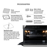 Built-in Air Fryer Oven 90L with Turbo Fan 12 Functions Touch Control (BO-655AFT90)