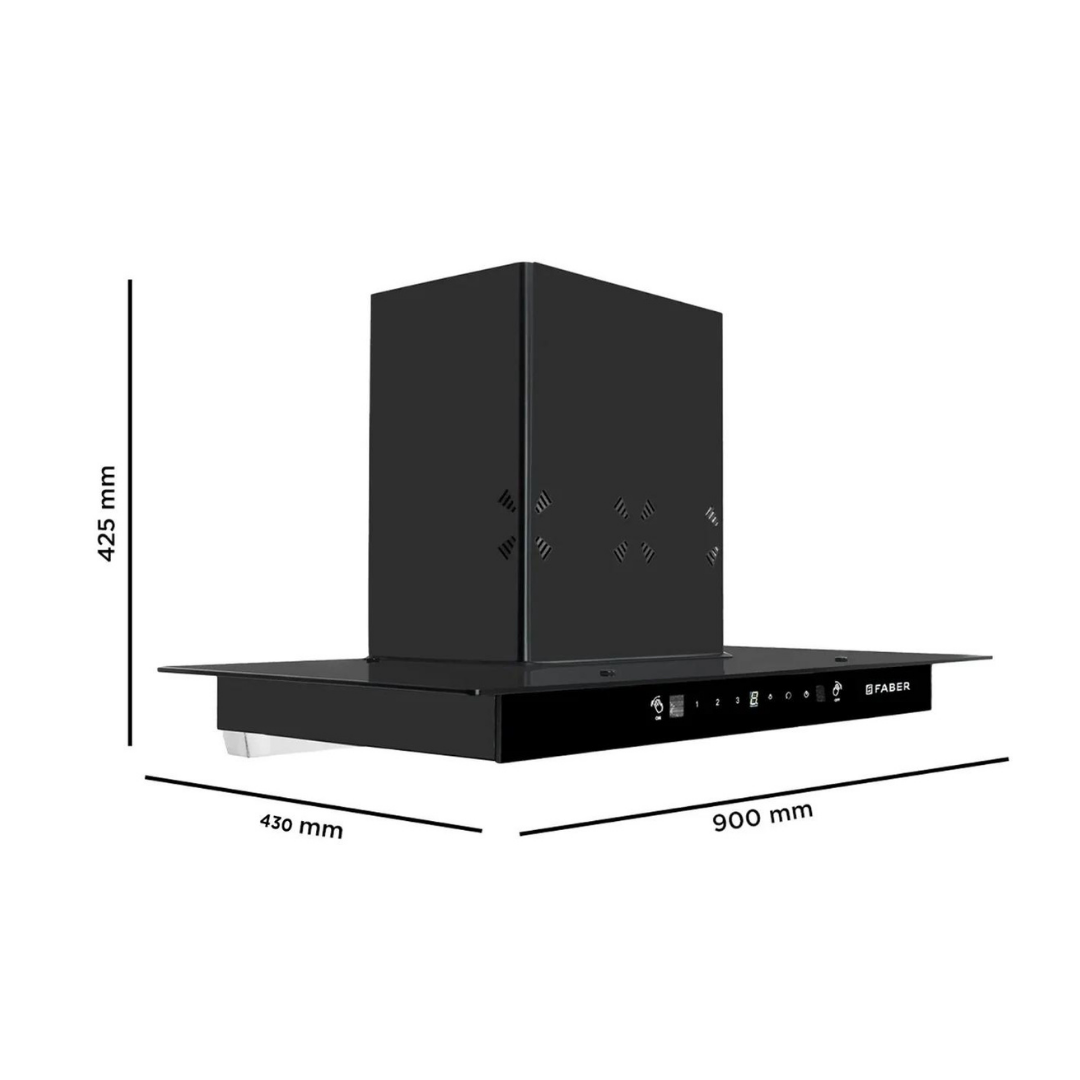 FABER HOOD COSMOS 3D HC SC BK BF 90