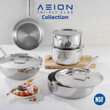 Aeion 20cm Triply Fry Pan with SS Lid 98050000