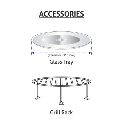 Glen Built-In-Microwave 671 25 Ltr