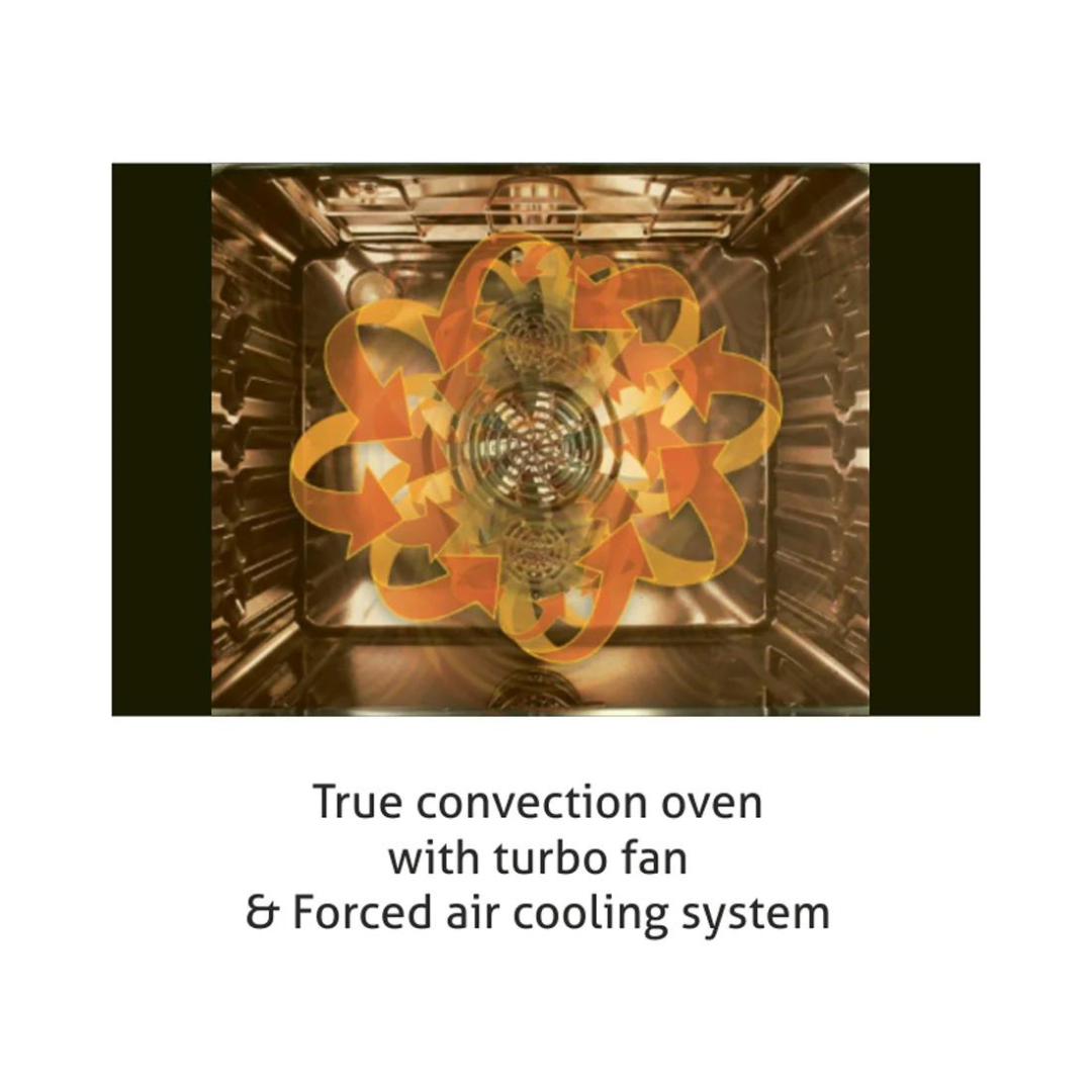 Glen BO 661 Touch MR + Turbo Built in Oven