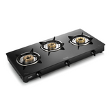 Glen CT 1034 GT BB Black 3 Burner