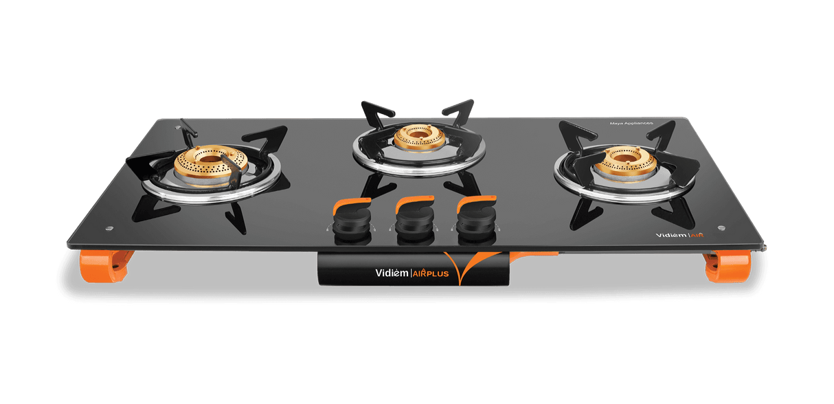 AIR PLUS 3Burner - Auto Ignition Gas Stove
