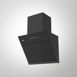ALBURY Super 75 DC Filterless Smart Chimney | 75 cm Wall-Mounted, 1480 m³/hr, Auto Clean, Gesture Control, Matte Black Glass