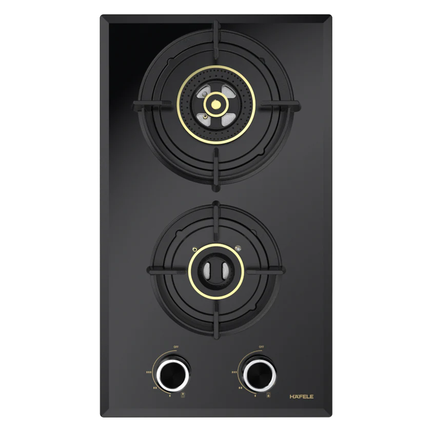 Altius FS 230 30cm 2 Burner Built-In Hob with Full Brass Burners and Flame Failure Safety – 538.66.610