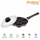 Astrid Nonstick Appapatrum With Steel Lid 12 Craters