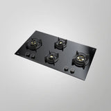 ASF 94V 90cm 4 Burner Built-in Hob with Full FFD, Brass Burners & Cast Iron Pan Support