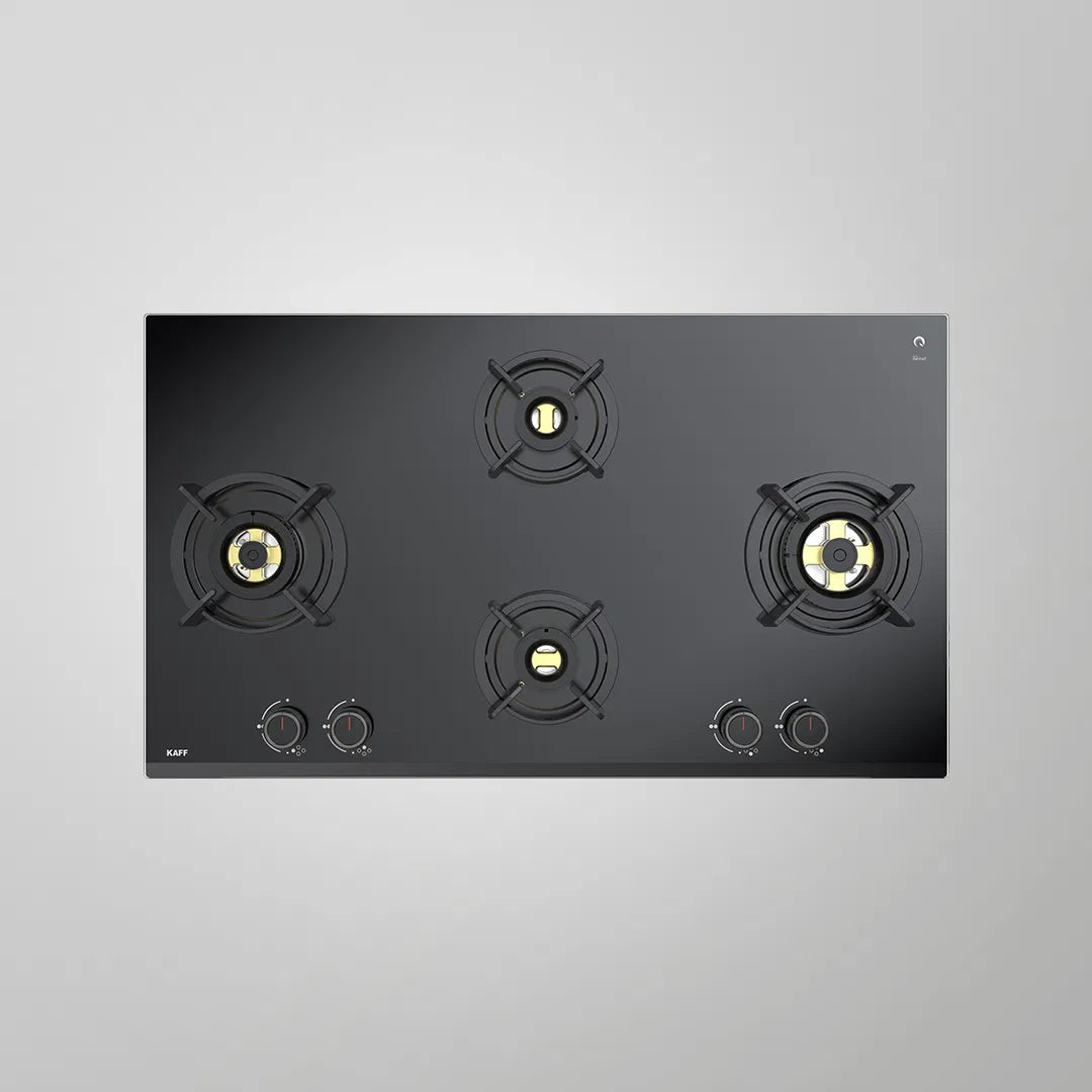 ASF 94V 90cm 4 Burner Built-in Hob with Full FFD, Brass Burners & Cast Iron Pan Support