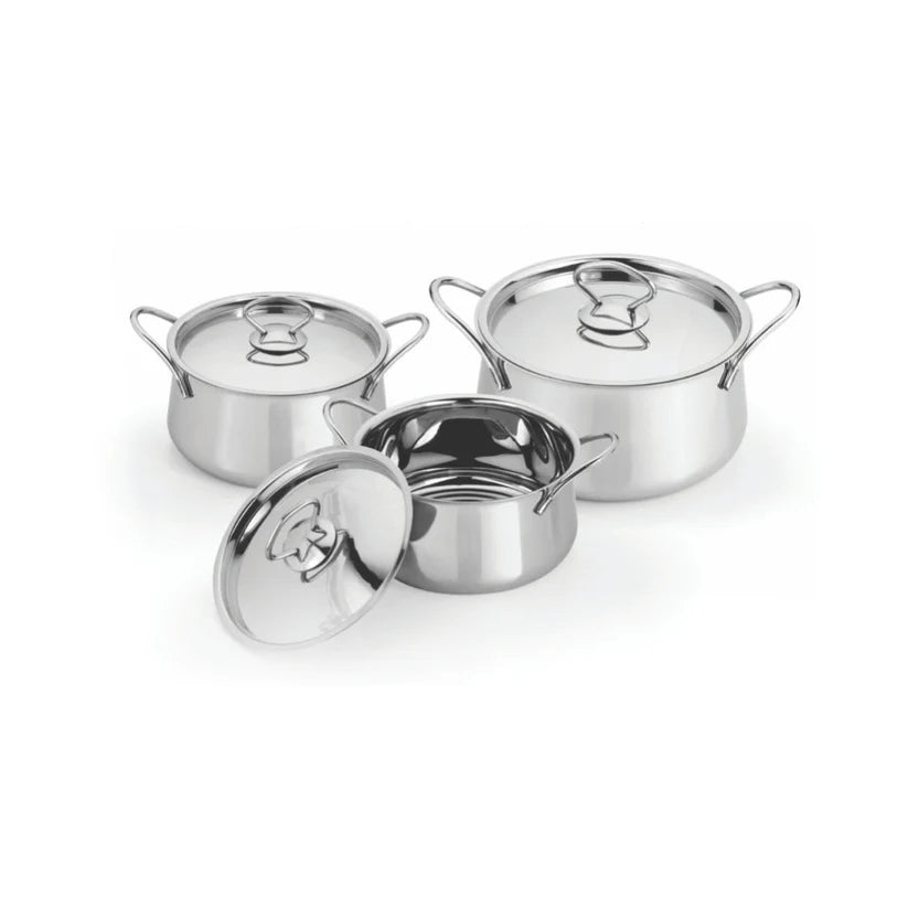 IB Apple Handi With Steel Lid 2 Pcs (1.1L + 1.5L)