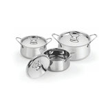 IB Apple Handi With Steel Lid 2 Pcs (1.1L + 1.5L)