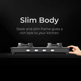 Regal Pro 4 Burner Gas Stove Toughened Glass Cooktop Manual Ignition