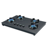 Defender Four Burner Manual Gas Stove/Hob Top