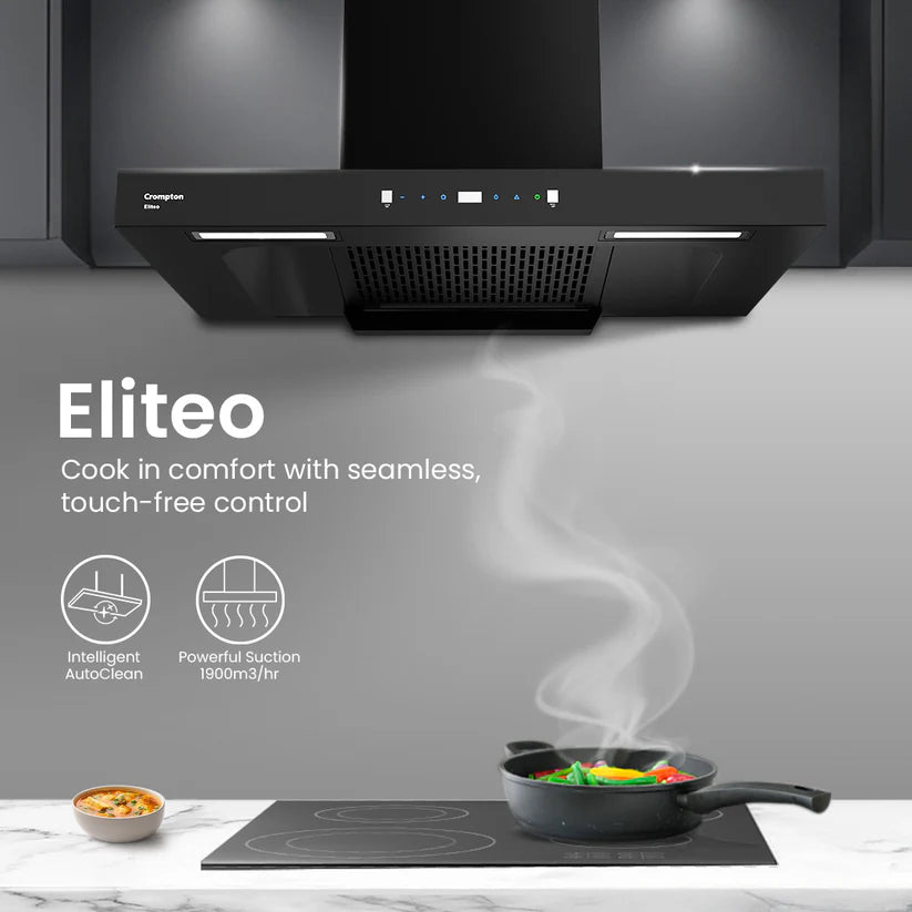 CHD-ELB75FLE-IND 75cm Filterless Wall Mounted Chimney Eliteo Box Series