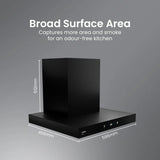 CHD-ELB60FLE-IND 60cm Filterless Wall Mounted Chimney Eliteo Box Series
