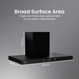 CHD-ELB90FLE-IND 90cm Filterless Wall Mounted Chimney Eliteo Box Series