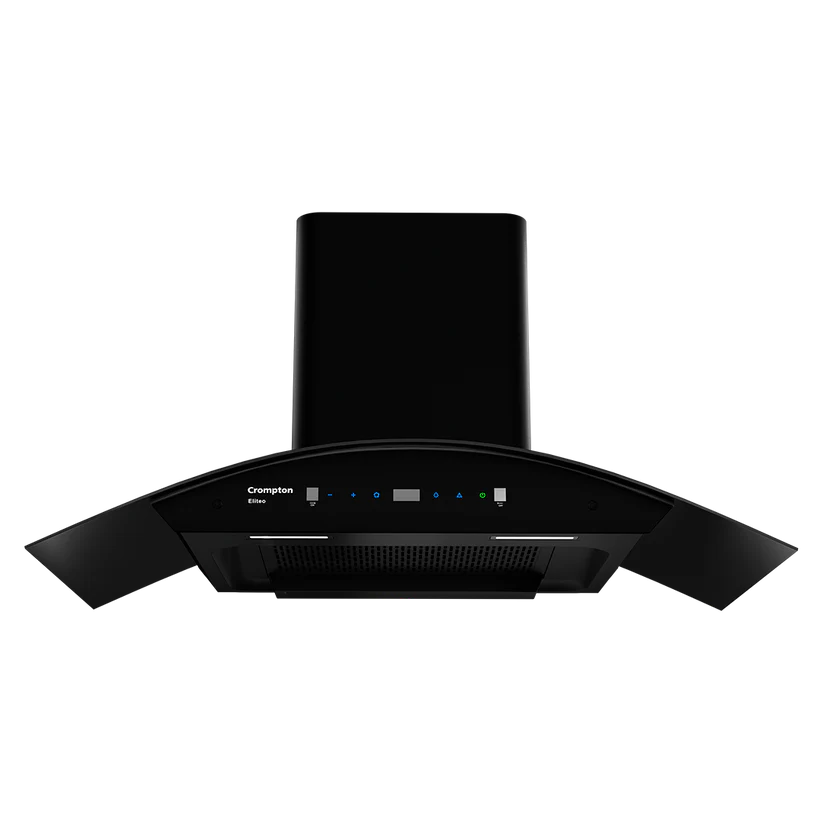 CHD-ELC90FLE-IND 90cm Eliteo Curved Series Filterless Wall Mounted Chimney