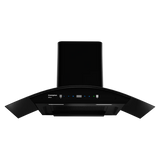CHD-ELC90FLE-IND 90cm Eliteo Curved Series Filterless Wall Mounted Chimney