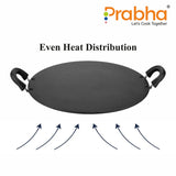 Non-Stick Round Astrid Pathiri Tawa With Bakelite Handles