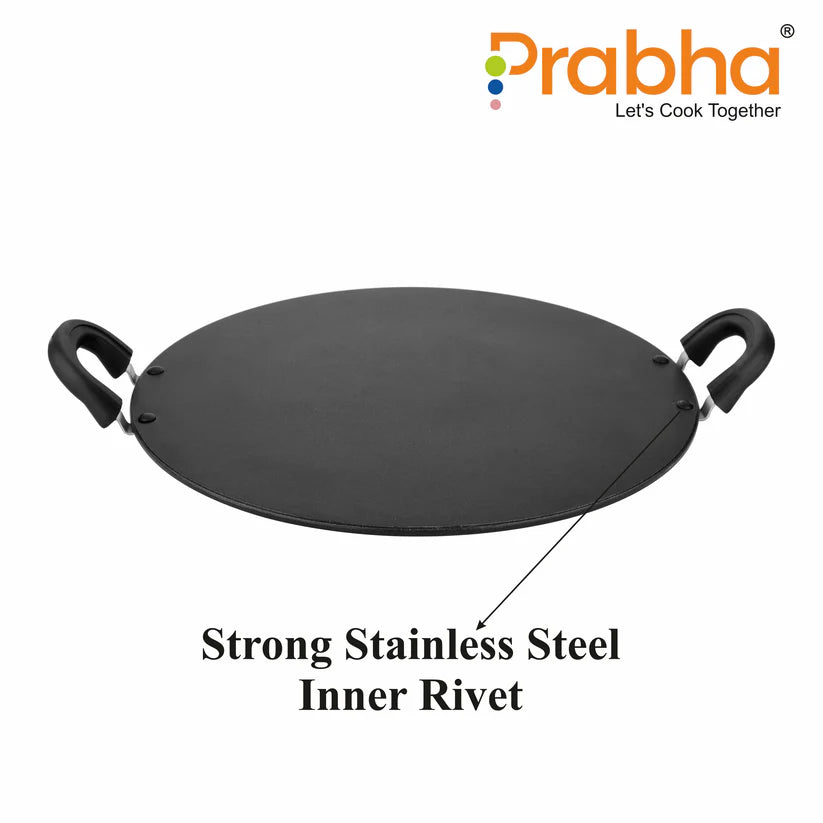 Non-Stick Round Astrid Pathiri Tawa With Bakelite Handles