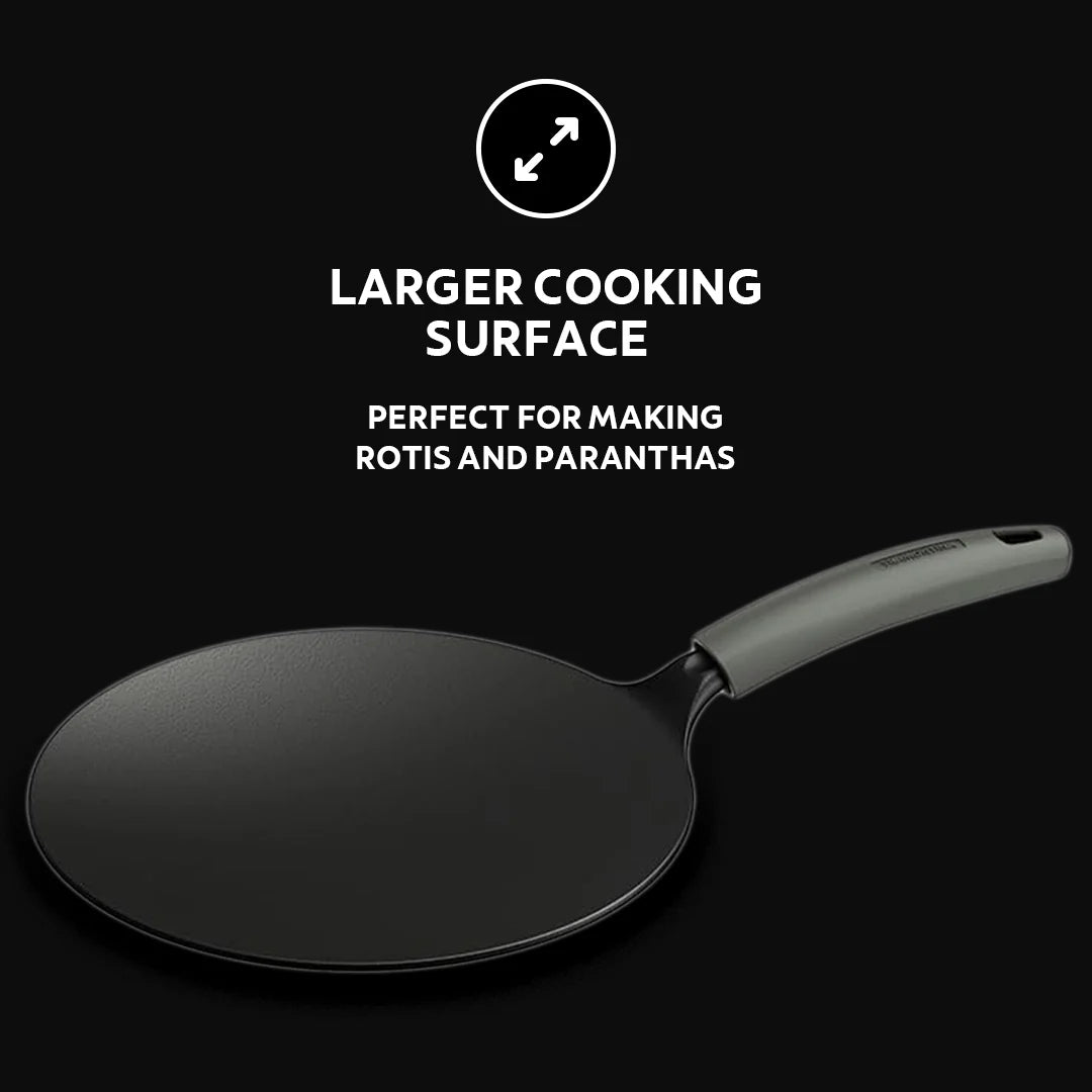 Tramontina Titanex 26 cm Pre-Seasoned Cast Iron Roti Tawa