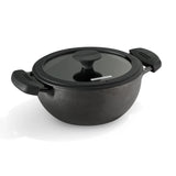 Tramontina Titanex 30 cm Pre-Seasoned Cast Iron Deep Kadai – 6.8L