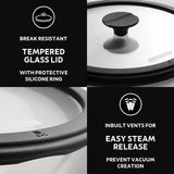 Tramontina Titanex 30 cm Pre-Seasoned Cast Iron Deep Kadai – 6.8L