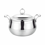 Prima Triply Belly Casserole With Lid – 4.8L, 22cm