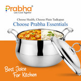 Prima Triply Belly Casserole With Lid – 4.8L, 22cm