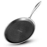 Hitech Tri-Ply Stainless Steel Non-Stick Dosa Tawa 32cm, PFAS-free, Eterna coating - Induction Bottom  32 cm BG-31136-MM