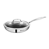 Hitech Tri-Ply Stainless Steel Non-Stick Prism Frypan, 24cm - Induction Bottom - BG-31146-MM