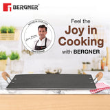 Bellini Plus Aura Non-Stick Patri Tawa, Consumes Less Oil - Gas Stove Compatible BGIN-2213-BK