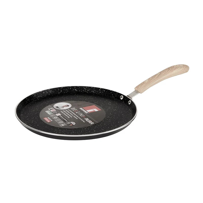 Bellini Plus Aura 5-Layer Non-Stick Dosa Tawa, Thickness 4mm - Induction Bottom-BGIN-31250-BK