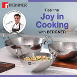 BE Essentials Hammered 1.3L Kadai - Gas Stove Compatible