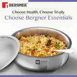 Bergner BGIN-6247 BIRYANI HANDI  28cm - 6L, Max - 6.4L