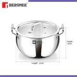BGIN-6283 RICE HANDI 18cm - 3.0L, Max-3.2L