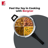Trimax Stainless Steel Outer Lid Pressure Cooker, Easy Locking - Induction Bottom BGIN-7863