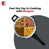 Trimax Stainless Steel Outer Lid Pressure Cooker, Easy Locking - Induction Bottom BGIN-7864