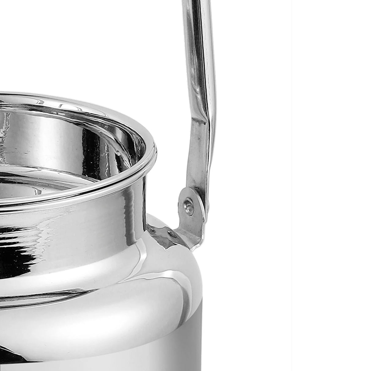 Stainless Steel Barni Jar with Lid and Handle - 1L