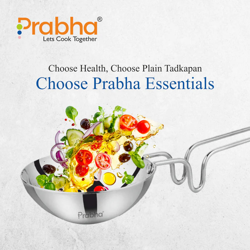 Prima Plus Capsule Bottom Tadka Pan – 34ml, 13cm