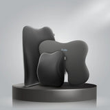 Ultimate Car Comfort Bundle with Backrest, Neck Rest & Seat Wedge for Complete Driving Support
