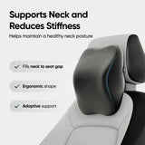 Ultimate Car Comfort Bundle with Backrest, Neck Rest & Seat Wedge for Complete Driving Support