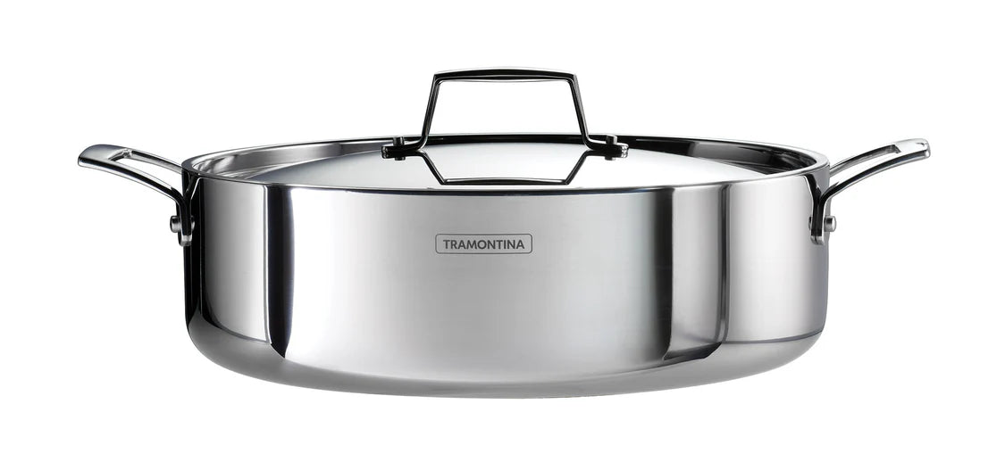 Tramontina Aeion 30cm Triply Casserole with SS Lid
