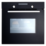 Celia 70 Built-In 70L Oven, 60cm, Black Glass Finish, 9 Cooking Functions – 538.01.311