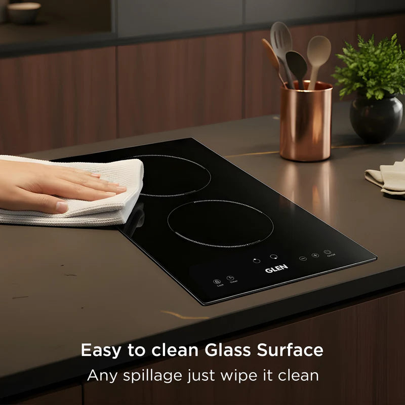 2 Zone Built-in Induction Hob with Touch Control, 9 Power Levels & Timer BH1017IC2Z