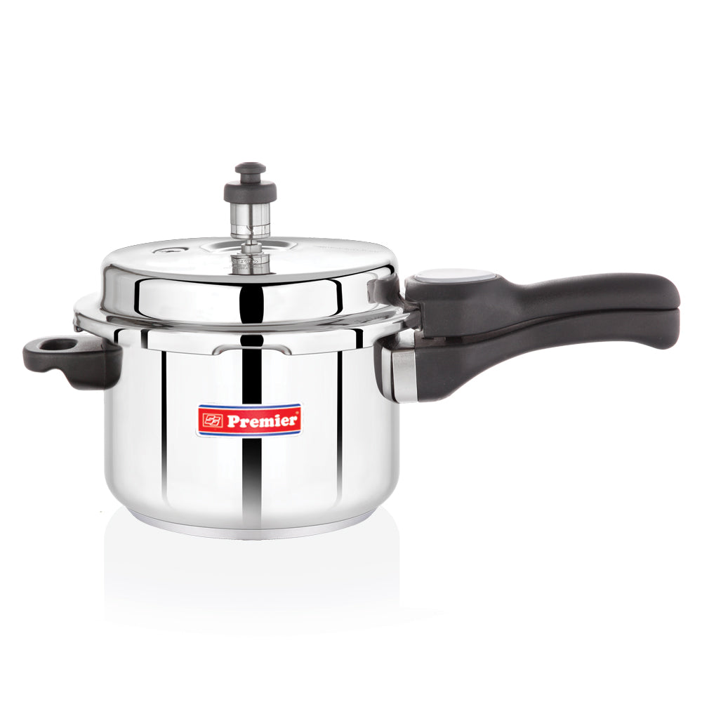 Premier Comfort Stainless Steel Sandwich Botttom Pressure Cooker with Induction 3Ltr