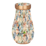 Drop Diamond Printed Copper Carafe – 850 ml