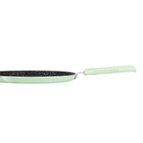 Nutrihealth Pro 28 cm Non-Stick Induction Flat Griddle with Silver Ion Coating, PFOA-Free – NHPIFG28