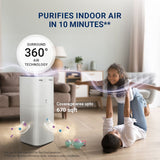 Smart 500 Surround 360° Air Purifier | True HEPA Grade 13 filter | Covers Large Area 670 Sq. Ft. | Sleep Mode | App Controlled
