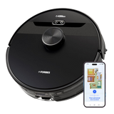 Smartclean Home Mapping Pro Vacuum Cleaner with 3-in-1 Cleaning System | 4L Capacity (Black)